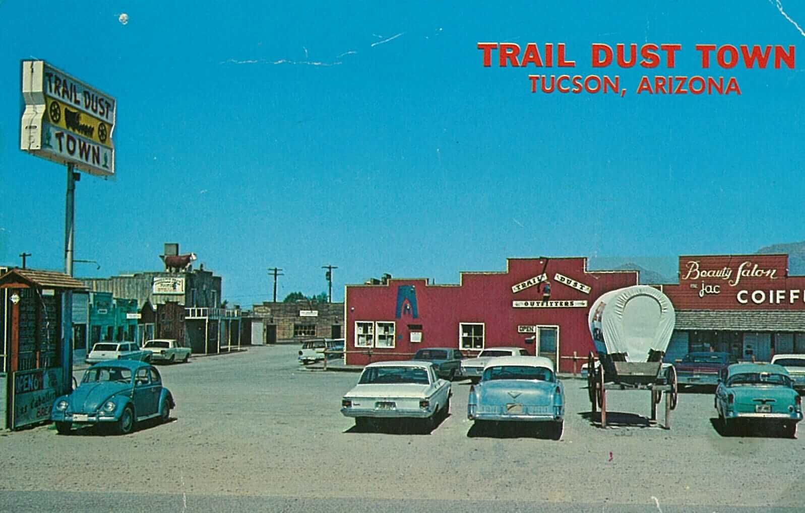 Trail Dust Town Postcard